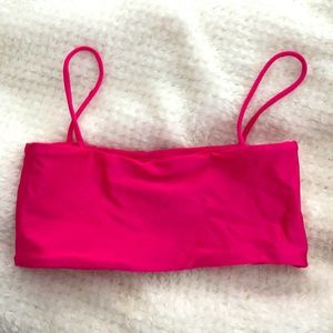Pink swim top -Size M